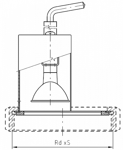 51860 – Подсветка диоптра нержавеющая – AISI 304
