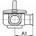 40119 Конический кран трехходовой нержавеющий Ц-Ц-Ц — DIN, AISI 304